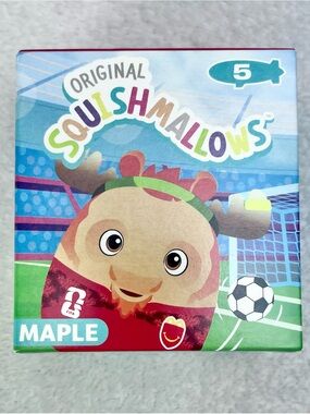 NEW! Original Squishmallow Maple from FIFA 2026 Happy Meal Toy Collection